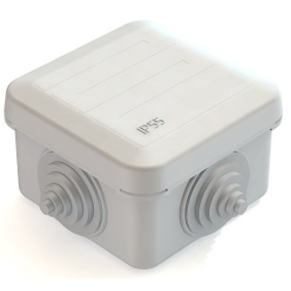 Коробка распаячная для наружного монтажа КР-41236-70x70x40-IP55-КЭАЗ