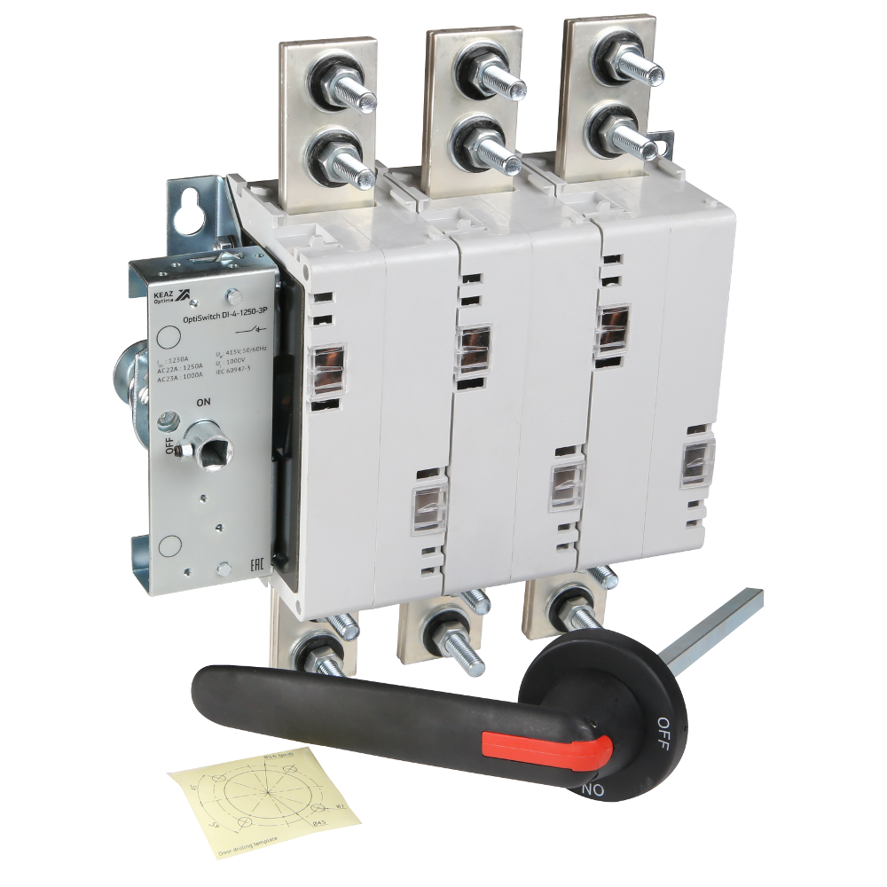 Выключатель нагрузки OptiSwitch DI-4-1250-3P - OptiSwitch DI ...