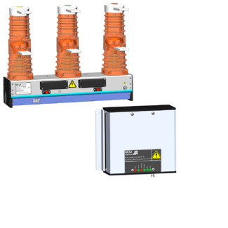 Выключатель вакуумный Optimat BB-10-20/1000-У2-230 с блоком управления Optimat BU-41-У2 - КЭАЗ