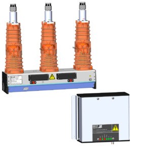 Выключатель вакуумный Optimat BB-10-20/1000-У2-330 с блоком управления Optimat BU-41-У2 - КЭАЗ