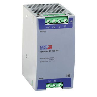 Блок питания OptiPower DR-120-24-1 - КЭАЗ