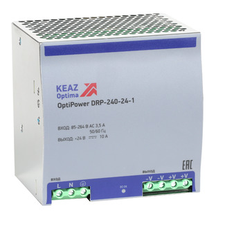 Блок питания OptiPower DRP-240-24-1 - КЭАЗ