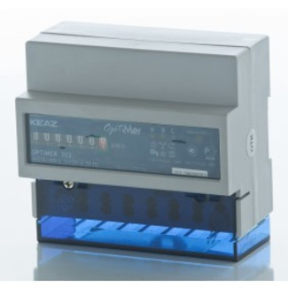 Счетчик активной энергии электронный трёхфазный OptiMer 302-1,0-230B-5(50)А (срок поверки истек)