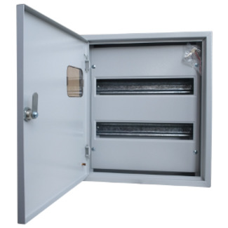 Корпус металлический ЩРУЭН-1/22-400х350х120-КД-IP31-УХЛ3-КЭАЗ