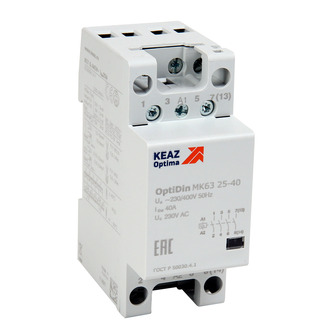 Контактор модульный OptiDin МК63-2504-230AC - КЭАЗ
