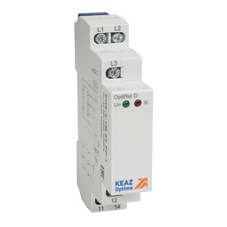 Реле контроля фаз OptiRel D PHS-3-1M-03-PP-1 чередования обрыва фаз 3Ф 1СО - КЭАЗ