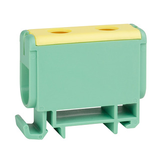 Клемма вводная силовая OptiClip КВС 6-50 желто-зеленая