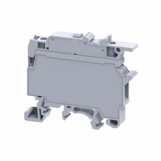Клемма для предохранителей с индикатором винтовая OptiClip CF-4-HESILA-240V-(5x20)-6,3A-(0,2-6)-серый