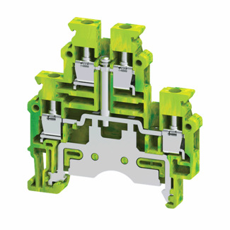 Клемма заземляющая винтовая OptiClip CDLG-4-2L-PE-I-S-(0,2-4)-PEN