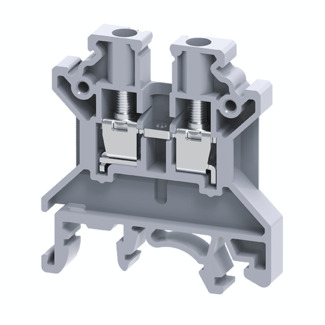 Клемма проходная винтовая OptiClip CTS-4-I-32A-(0,2-6)-серый