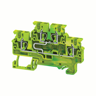 Клемма заземляющая пружинная OptiClip CXDLG-2,5-2L-PE-I-S-(0,2-2,5)-PEN