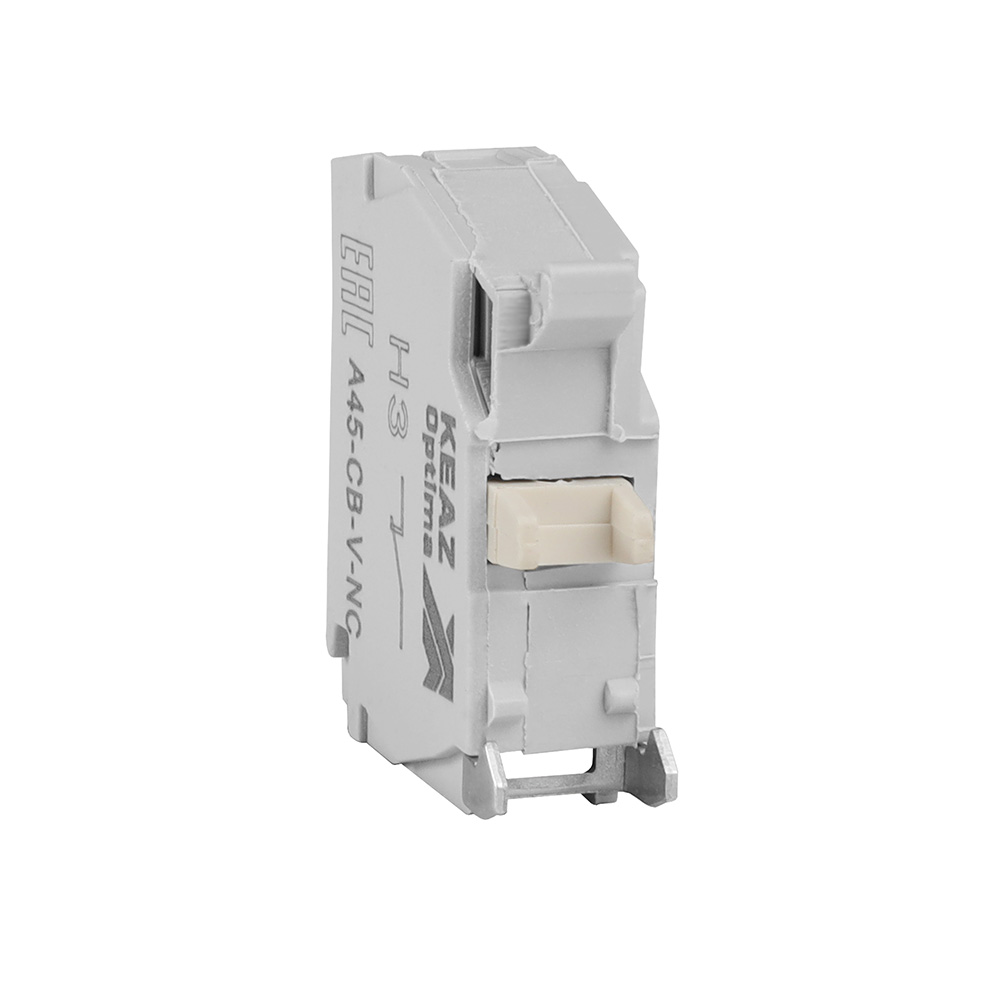 Контактный блок OptiSignal D22 A45-CB-V-NC 1НЗ винтовой зажим ZBE102