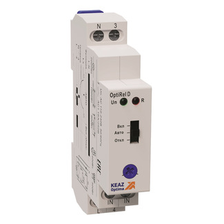 Реле лестничного освещения OptiRel D SSW-1-230A-1 с ручным управлением 16А 1СО 230АС - КЭАЗ
