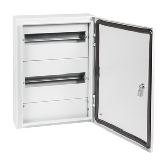 Корпус металлический ЩРн-ПРО-30-465х350х115-IP66-УХЛ1 (30 модулей, ПРО)-КЭАЗ - КЭАЗ