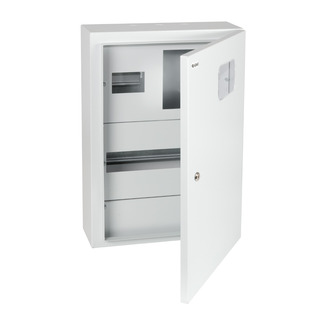 Корпус металлический ЩУРн-СТД-1-МП/19-490х350х135-IP41-УХЛ3 (1ф счетчик на МП, 19 модулей, СТАНДАРТ)-КЭАЗ - КЭАЗ