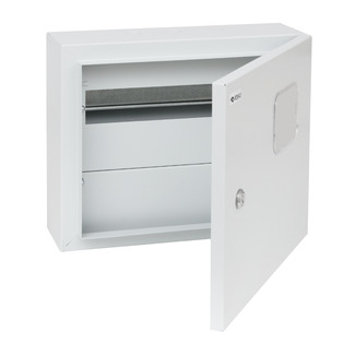 Корпус металлический ЩУРн-СТД-1-DIN/6-284х350х115-IP41-УХЛ3 (1ф счетчик на DIN-рейку, свободно 6 модулей, СТАНДАРТ)-КЭАЗ - КЭАЗ