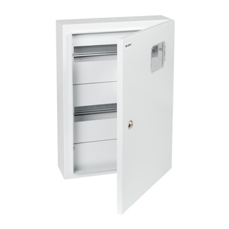 Корпус металлический ЩУРн-СТД-1-DIN/21-465х350х115-IP41-УХЛ3 (1ф счетчик на DIN-рейку, свободен 21 модуль, СТАНДАРТ)-КЭАЗ - КЭАЗ