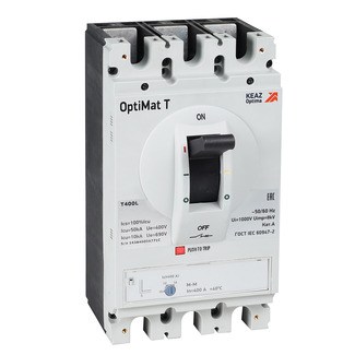 Выключатель автоматический OptiMat T630V TM 500A 3P