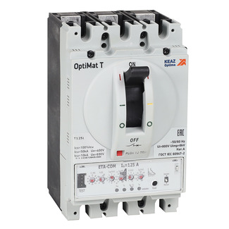 Выключатель автоматический OptiMat T630L ETN 630A 3P - КЭАЗ