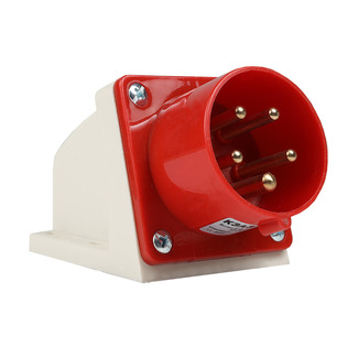 Вилка для монтажа на поверхность 515-16А-6h-380AC-3P+PE+N-IP44