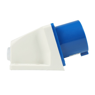 Вилка для монтажа на поверхность 523-32А-6h-220AC-2P+PE-IP44