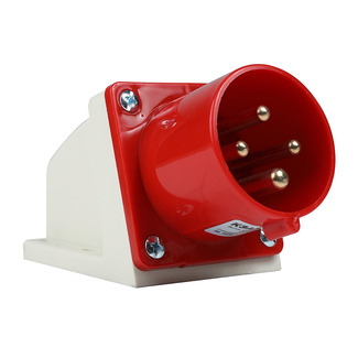 Вилка для монтажа на поверхность 524-32А-6h-380AC-3P+PE-IP44