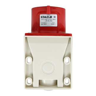 Вилка для монтажа на поверхность 524-32А-6h-380AC-3P+PE-IP44