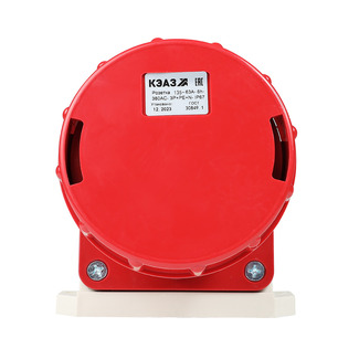 Розетка для монтажа на поверхность 135-63А-6h-380AC-3P+PE+N-IP67 - КЭАЗ