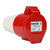 Розетка кабельная 214-16А-6h-380AC-3P+PE-IP44 - КЭАЗ