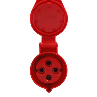 Розетка кабельная 224-32А-6h-380AC-3P+PE-IP44