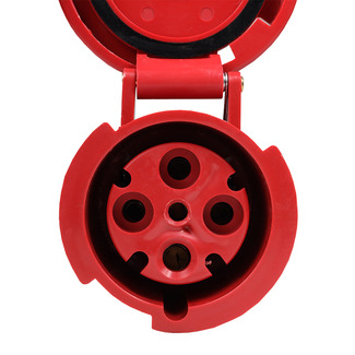 Розетка кабельная 234-63А-6h-380AC-3P+PE-IP67