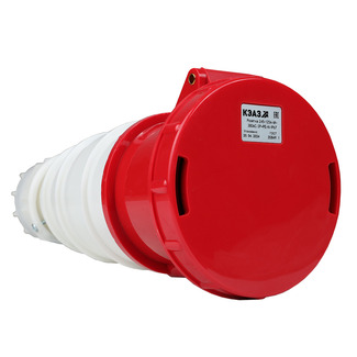 Розетка кабельная 245-125А-6h-380AC-3P+PE+N-IP67