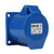 Розетка фланцевая 323-32А-6h-220AC-2P+PE-IP44 - КЭАЗ