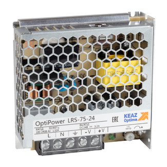 Блок питания панельный OptiPower LRS 75-24 3.5A