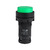 Кнопка с подсветкой OptiSignal Compact D22 C7-PL-B310 зеленая 1НО 24 В AC/DC XB7NW33B1 - КЭАЗ