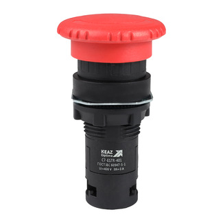 Кнопка аварийного останова OptiSignal Compact D22 C7-ESTR-401 красная 1НЗ XB7ES542P - КЭАЗ