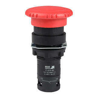 Кнопка аварийного останова OptiSignal Compact D22 C7-ESTR-402 красная 2НЗ XB7ES544P