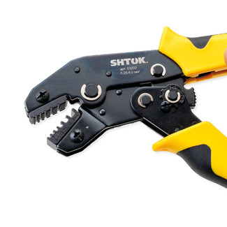 Пресс-клещи ПК-19+, матрица, профиль трапеция, 0.25 - 6.0 мм2, SHTOK. 03202