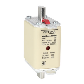 Вставка плавкая OptiFuse NH00-63-gG-УХЛ3 - КЭАЗ