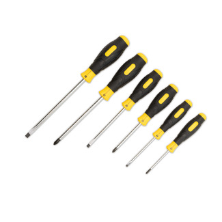 Набор отверток 6 шт. картон, SHTOK. 09903