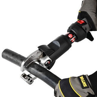 Ножницы аккумуляторные электрогидравлические, кейс, 60kN, 18V/2.0Ah, Li-ion, Cu, Al до Ø50 мм, SL-50C, серия SIRIUS, SHTOK. 19240