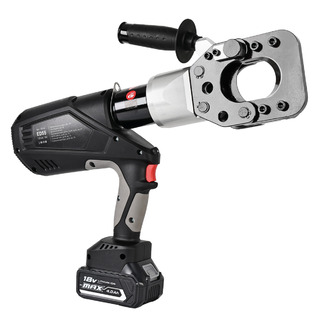 Ножницы аккумуляторные электрогидравлические, кейс, 120kN, 18V/4.0Ah, Li-ion, Cu, Al, СИП, ACSR, Арматура, Трос, ED-55, серия SIRIUS, SHTOK. 19710