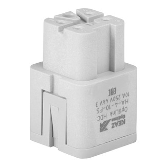Розетка OptiLink HDC-HA-4-10-FS-(0,14-2,5)-250V