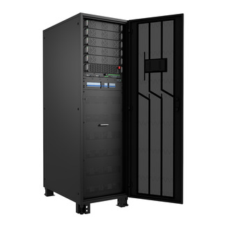 Источник бесперебойного питания OptiEnergy KM75.15.5/1A модульный ИБП с кассетами АКБ мощностью 75 кВА/ 75 кВт, 5 силовых модулей мощностью 15 кВА/ 15 кВт каждый