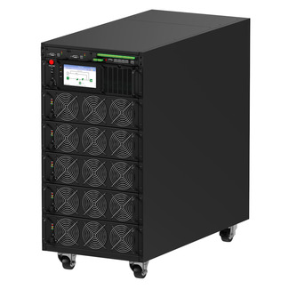 Источник бесперебойного питания OptiEnergy KM90.15.6B модульный ИБП с возможностью установки в стойку мощностью 90 кВА/ 90 кВт, 6 силовых модулей мощностью 15 кВА/ 15 кВт каждый