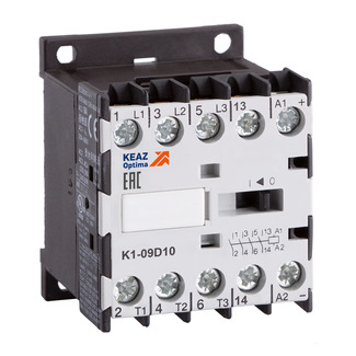 Мини-контактор OptiStart K1-09D01-230AC/DC - КЭАЗ