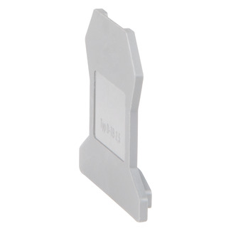 Крышка концевая для клеммы проходной OptiClip D-TB-2,5-серый