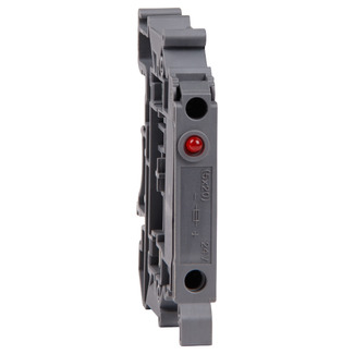 Клемма для предохранителей с индикатором OptiClip TB-4-HESILED-24V-(5x20)-6,3A-(0,5-6)-черный